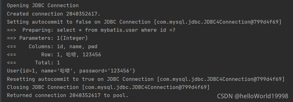 java代码配置mybatis连接 java mybatis_User_02