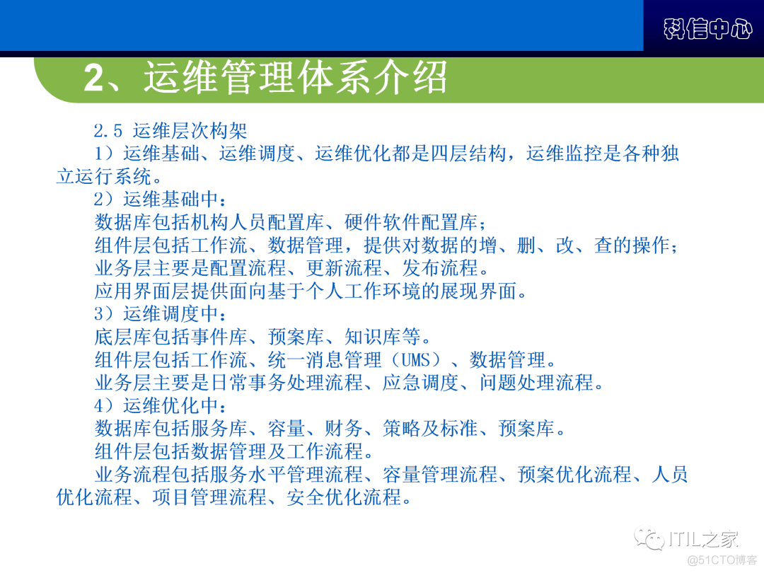 it系统运维架构有哪些 it运维管理体系_数据库_05