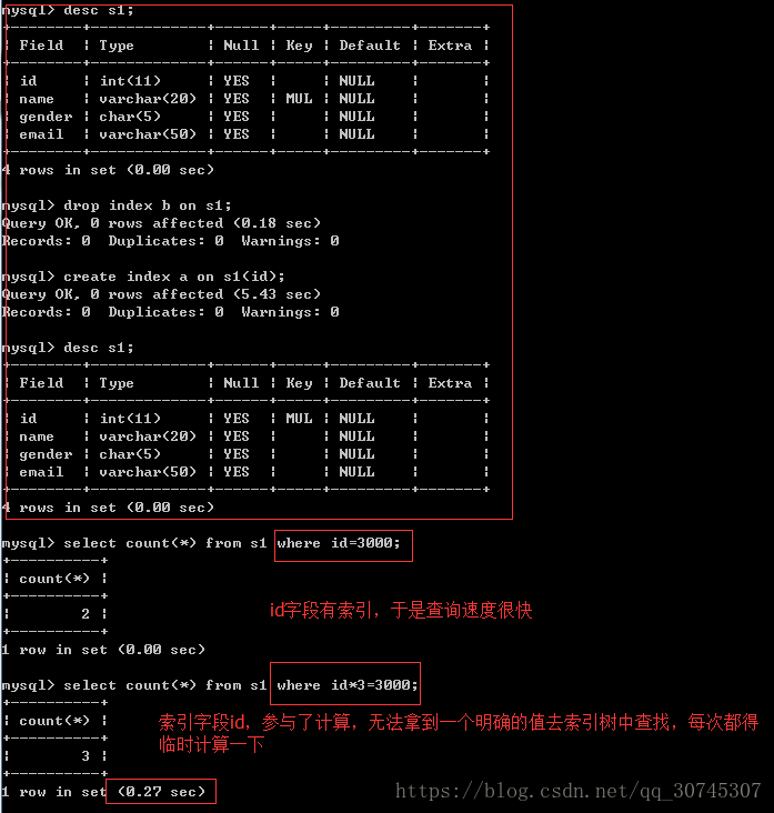 mysql 索引效率 mysql索引是不是越多越好_索引_05