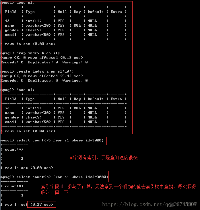 mysql 索引效率 mysql索引是不是越多越好_索引_05