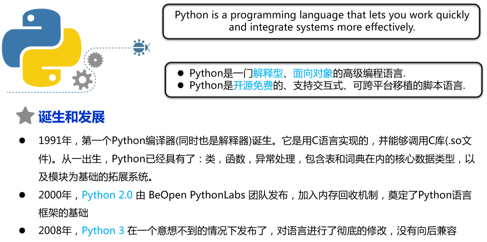 python入门基础教程ppt python入门课件_Python