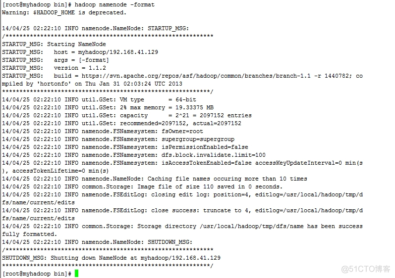 Hadoop伪分布式下安装hbase 安装hadoop伪分布式的步骤_java_29