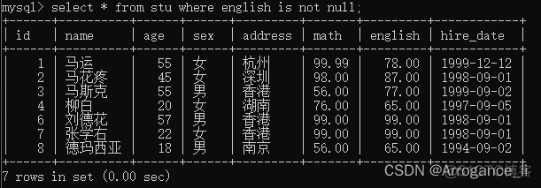 mysql创建一张学生表 mysql怎么创建一个学生表_mysql_17