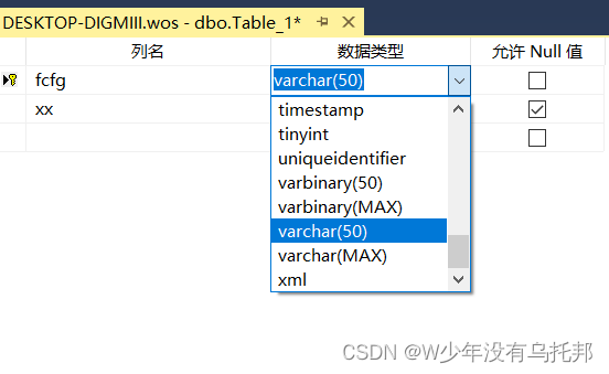 sql server 2000数据类型没有 sql server中数据类型怎么用_数据类型_02