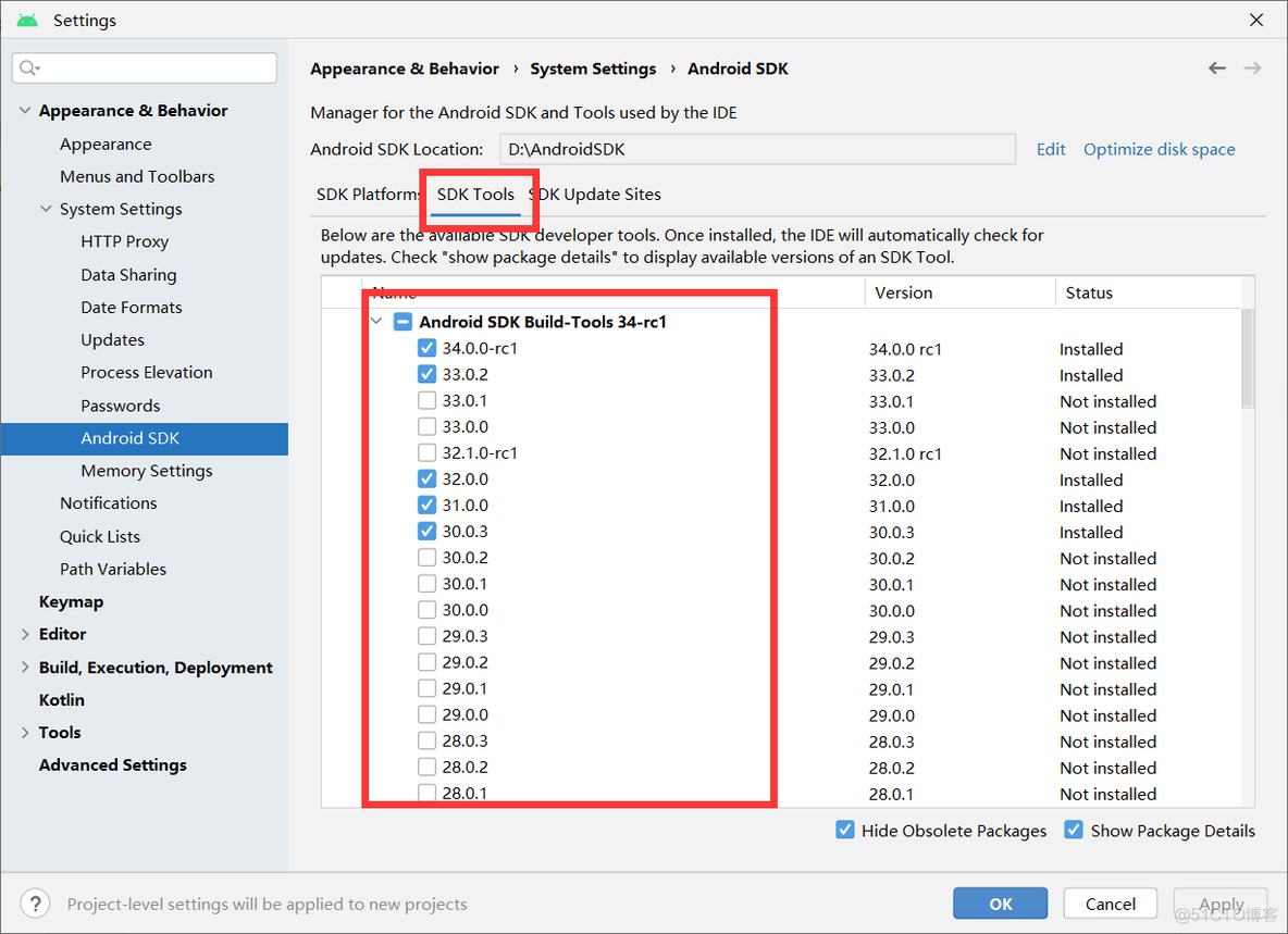 androidstudiosdk安装出现错误 android studio sdk安装不了_android studio_07