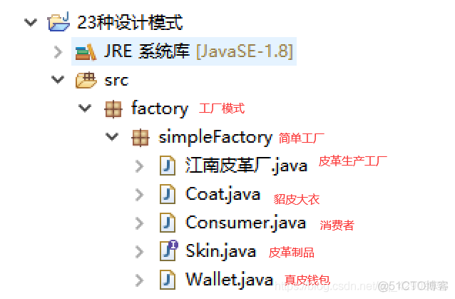 java工厂模式和策略模式 java简单工厂模式实例_简单工厂模式