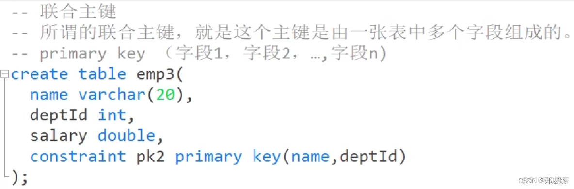 mysql 主键约束 mysql主键约束是什么_数据库_14