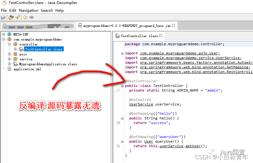 java代码被混淆如何还原 java 混淆编译_java_02