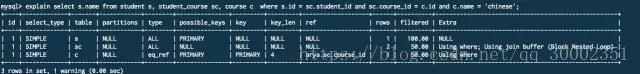 mysql执行计划命令 mysql执行计划是什么_子查询_04