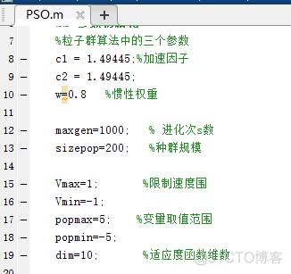 python粒子群算法加速 粒子群算法优化参数_极值