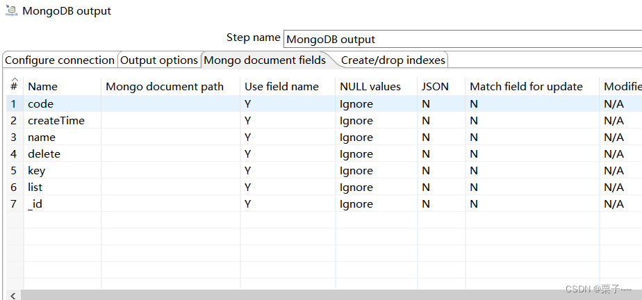 kettle MongoDB 查询 kettle抽取mongodb_nosql_29