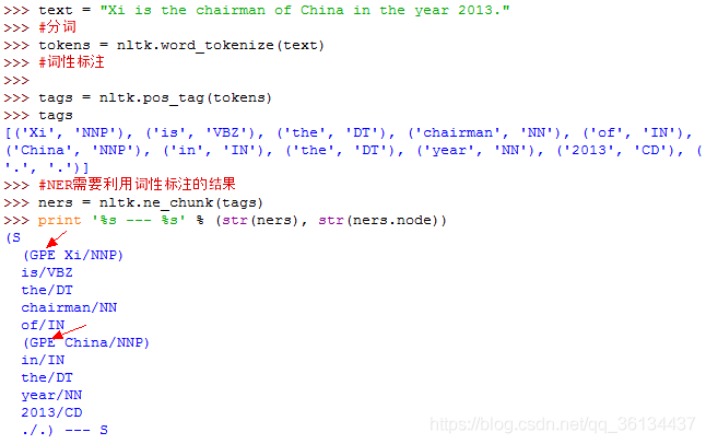 nlp python 写文章 python nlp工具包_词性标注_03