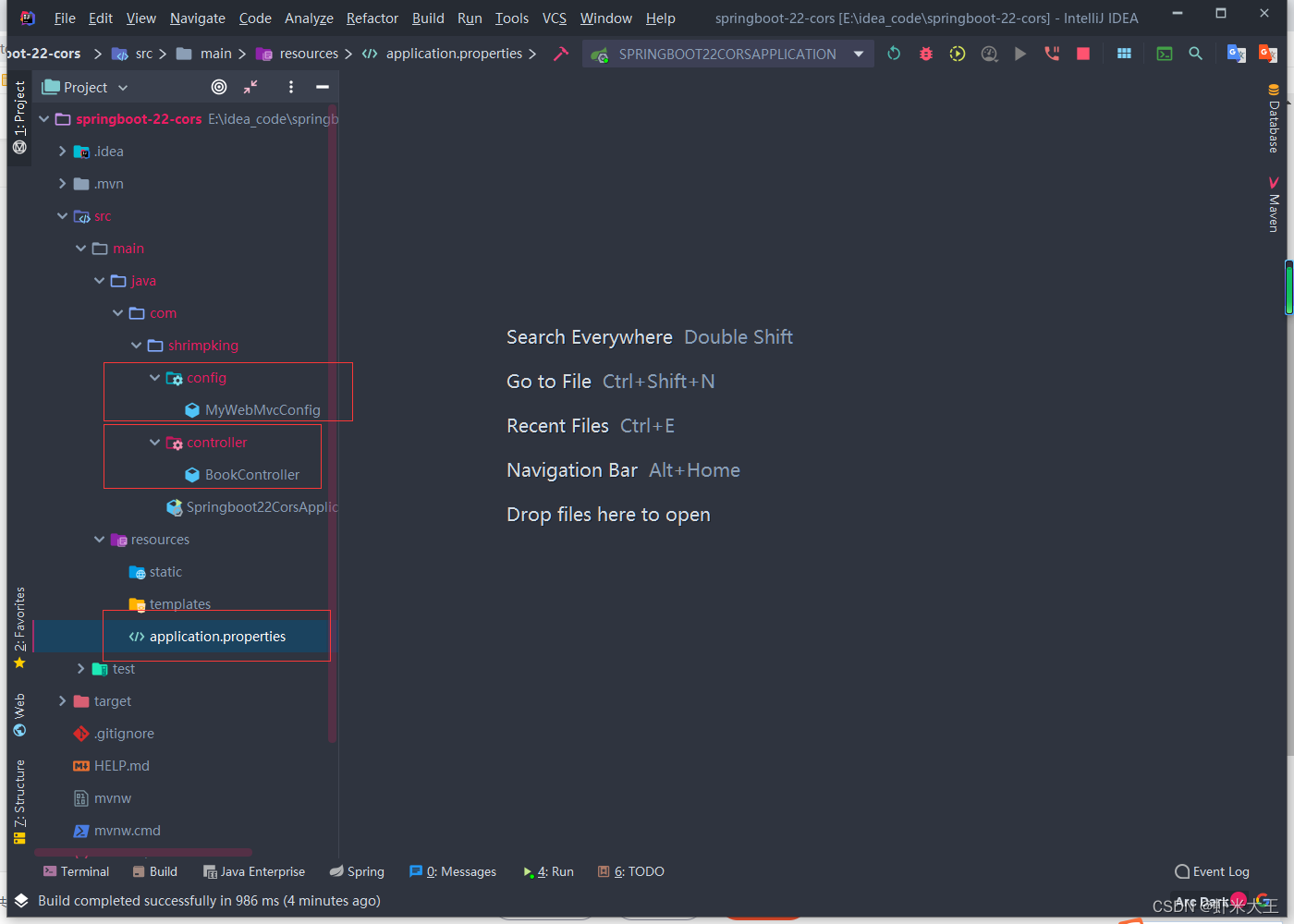 springboot CORS支持_跨域