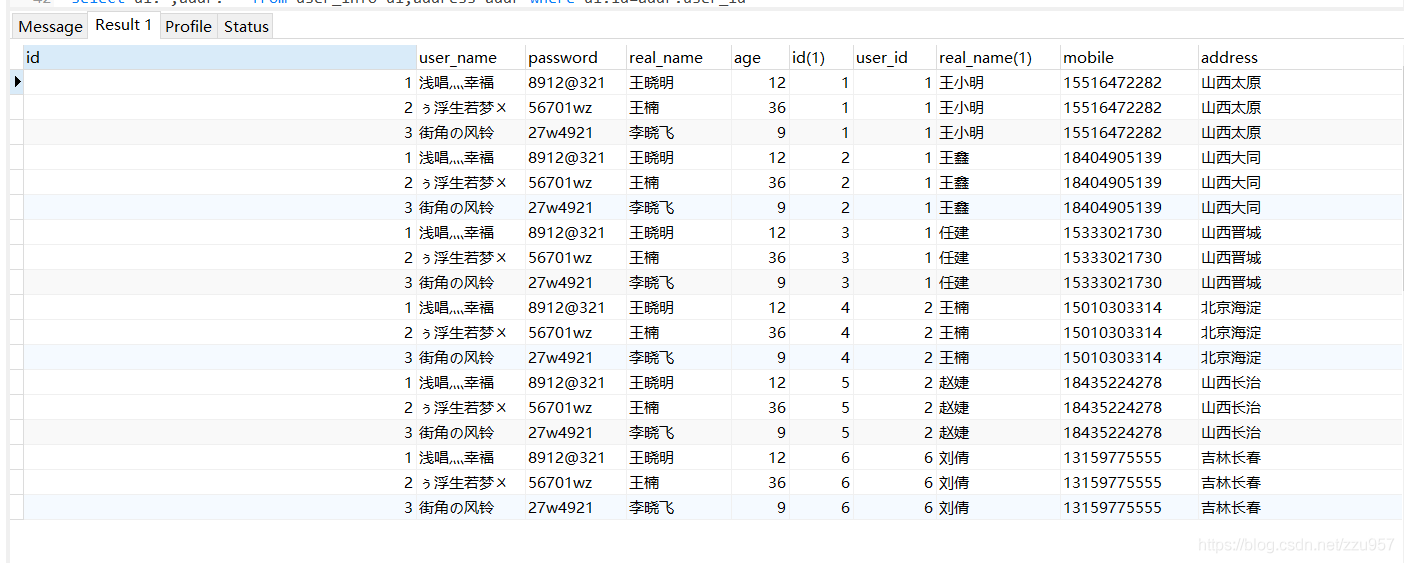 java hibernate 多表查询 java多表联合查询_数据_06