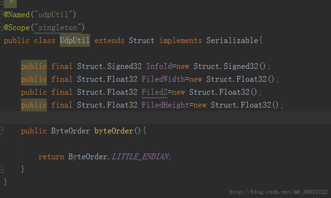 java大端小端字节 java 大端 小端float_class