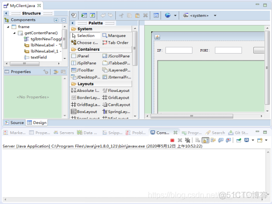 java 生成客户端 java写客户端界面_netty_03