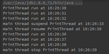 java线程不sleep java线程suspend_主线程