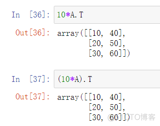 python 矩阵运算 dot python如何进行矩阵运算_numpy_18