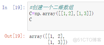 python 矩阵与运算 python做矩阵运算_二维数组_17