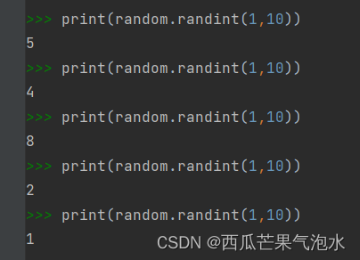 python random的用法 python的random()函数用法_正态分布_03