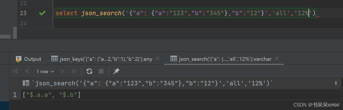 mysql json查值 mysql json in查询_JSON_28