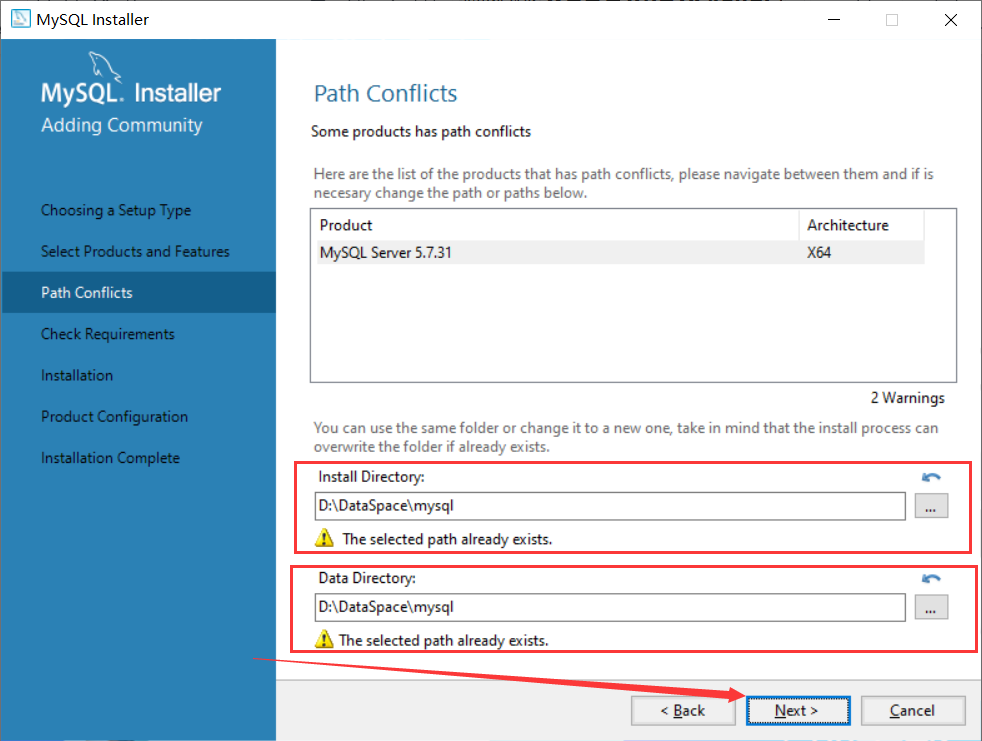 mysql5.7安装windows MySQL5.7安装之后点击Quickaction_数据库_07