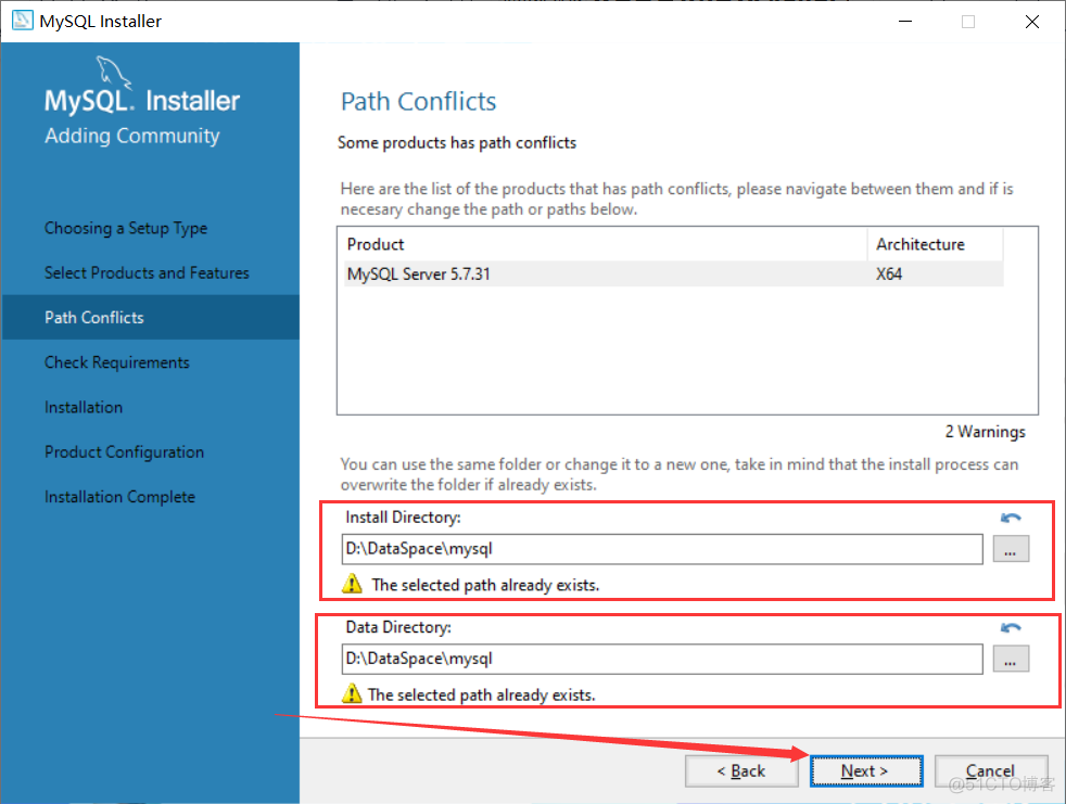 mysql5.7安装windows MySQL5.7安装之后点击Quickaction_json_07