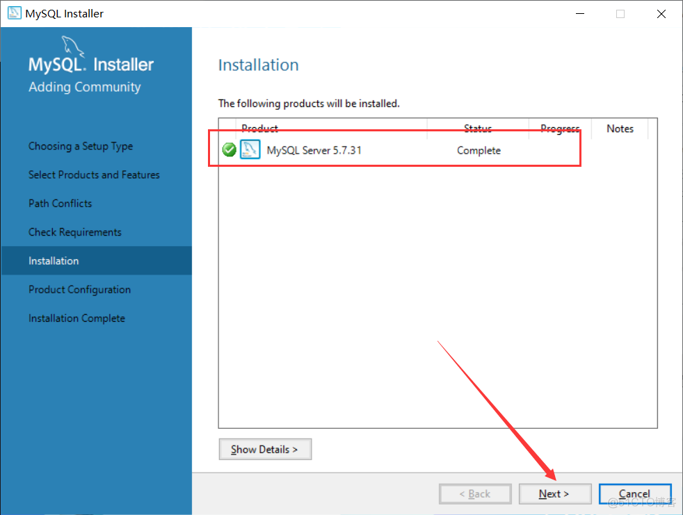 mysql5.7安装windows MySQL5.7安装之后点击Quickaction_mysql_14