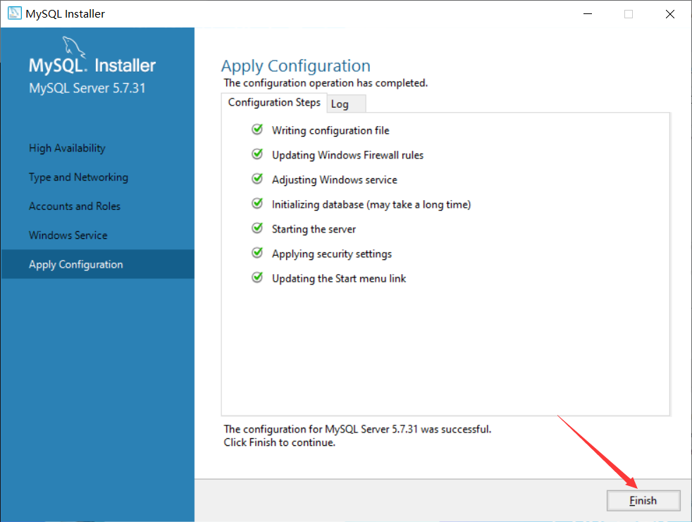 mysql5.7安装windows MySQL5.7安装之后点击Quickaction_数据库_21