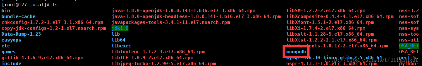 8 CentOS MongoDB 上安装 linux中安装mongodb_服务器_05