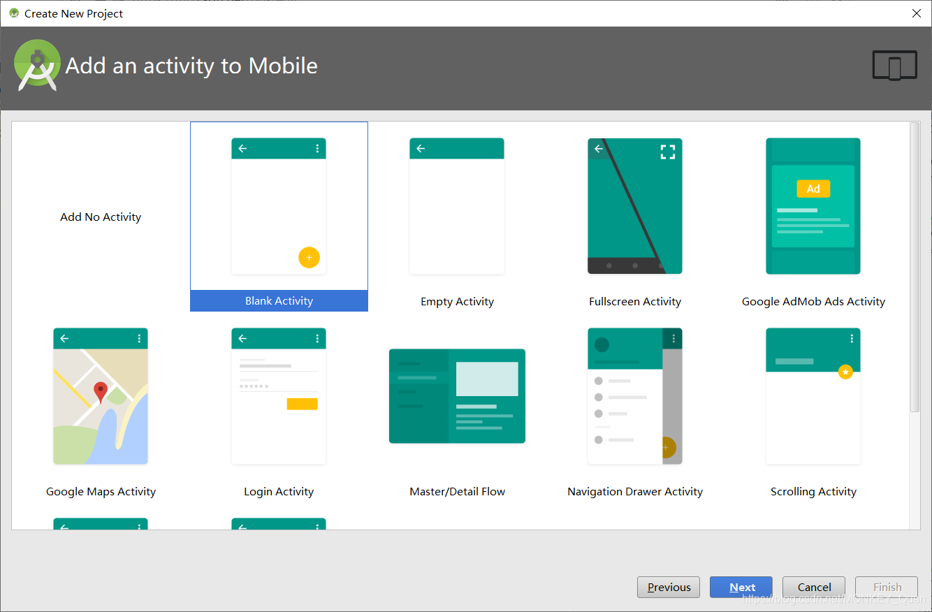 Android Drawable如何创建 创建android项目_Layout_04