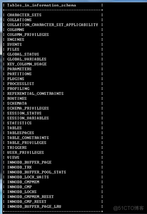 mysql 默认是快照读吗 mysql默认表有哪些_数据库_02