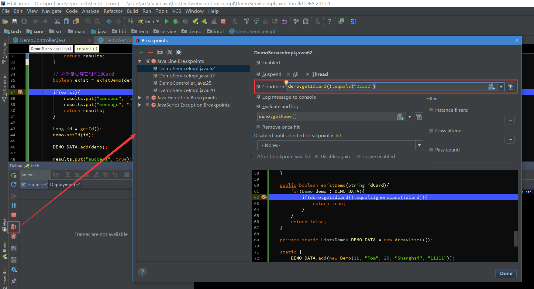 在idea中如何调试typescript idea调试教程_快捷键_22