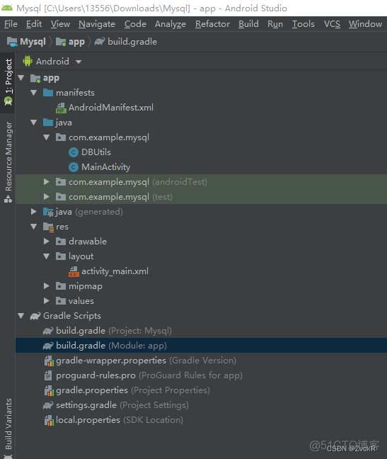 AndroidStudio 链接服务器 android studio连接服务器数据库_android-studio_10