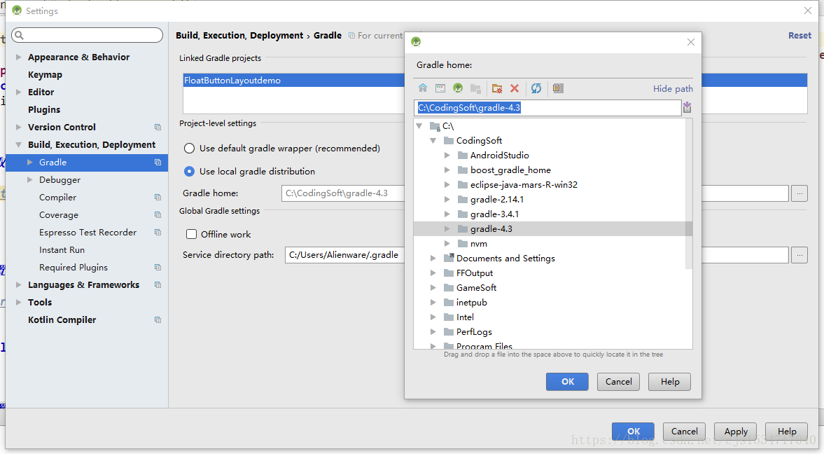 Androidstudio 本地groovy库 androidstudio配置本地gradle_android studio_08