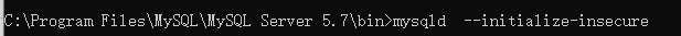 mysql服务 启动命令 mysql5.7启动服务_根目录_04