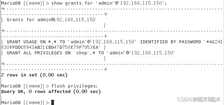 mariadb driver 连接mysql mariadb 远程连接_客户端_07