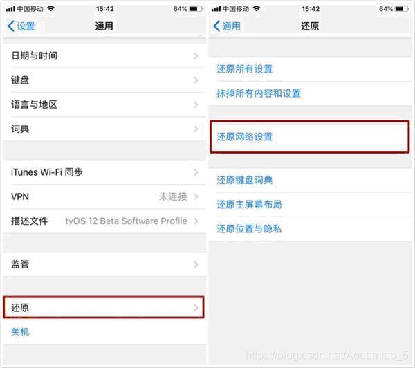 IOS 获取手机信号强度 手机信号检测苹果_网络设置_04