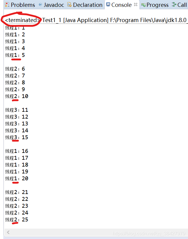 JAVA 多线程顺序输出ABC java多线程按顺序打印_object