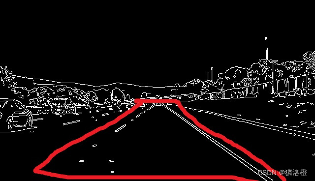 python 识别复杂环境下车道线 车道线检测opencv_opencv_02