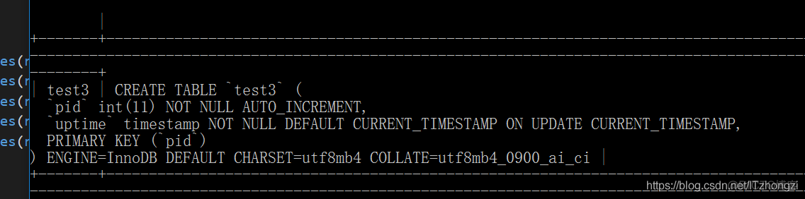 mysql将今日各部门的数据更新到各部门历史数据表 mysql更新时间为当前时间_自动更新_05