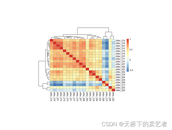 R语言相关性pearson r语言相关性热图_R语言相关性pearson_12