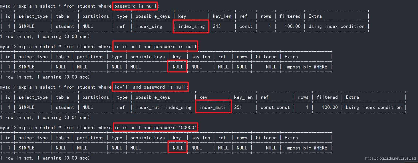 alter mysql 表字段可以为null mysql字段null和空_mysql_02