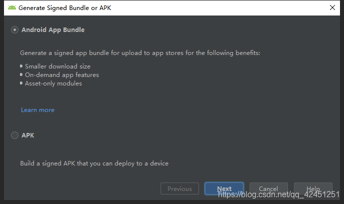 android studio 发送通知 android studio发布apk_android studio 发送通知_02