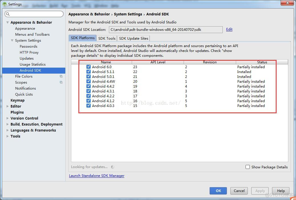 android studio 选择android版本 android studio怎么更改安卓版本_Android_08