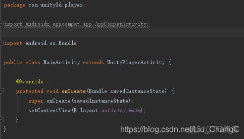 android unity 通信 unity与android交互详细_AndroidStudio_15