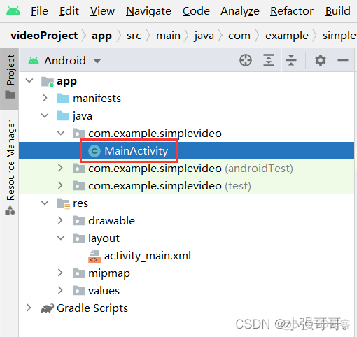 android videoView进度 android studio videoview_android studio_05