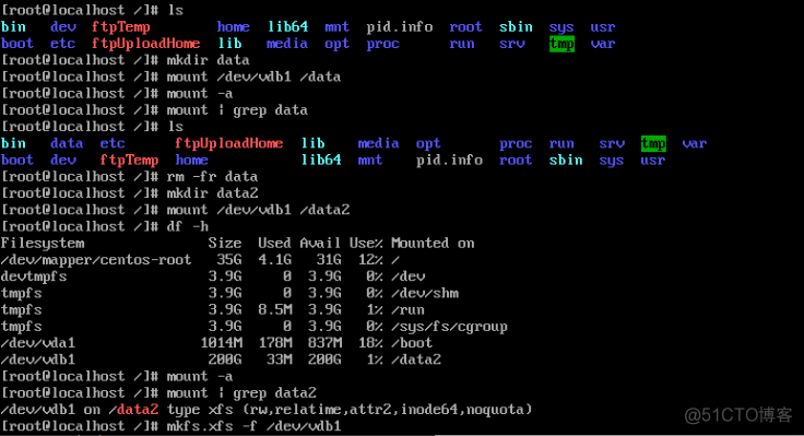 Linux挂载新的磁盘设备_文件系统_09