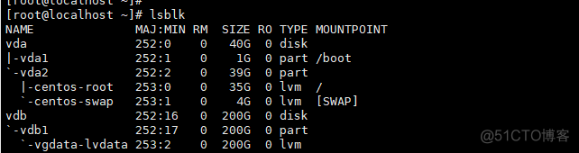 Linux挂载新的磁盘设备_磁盘分区_11