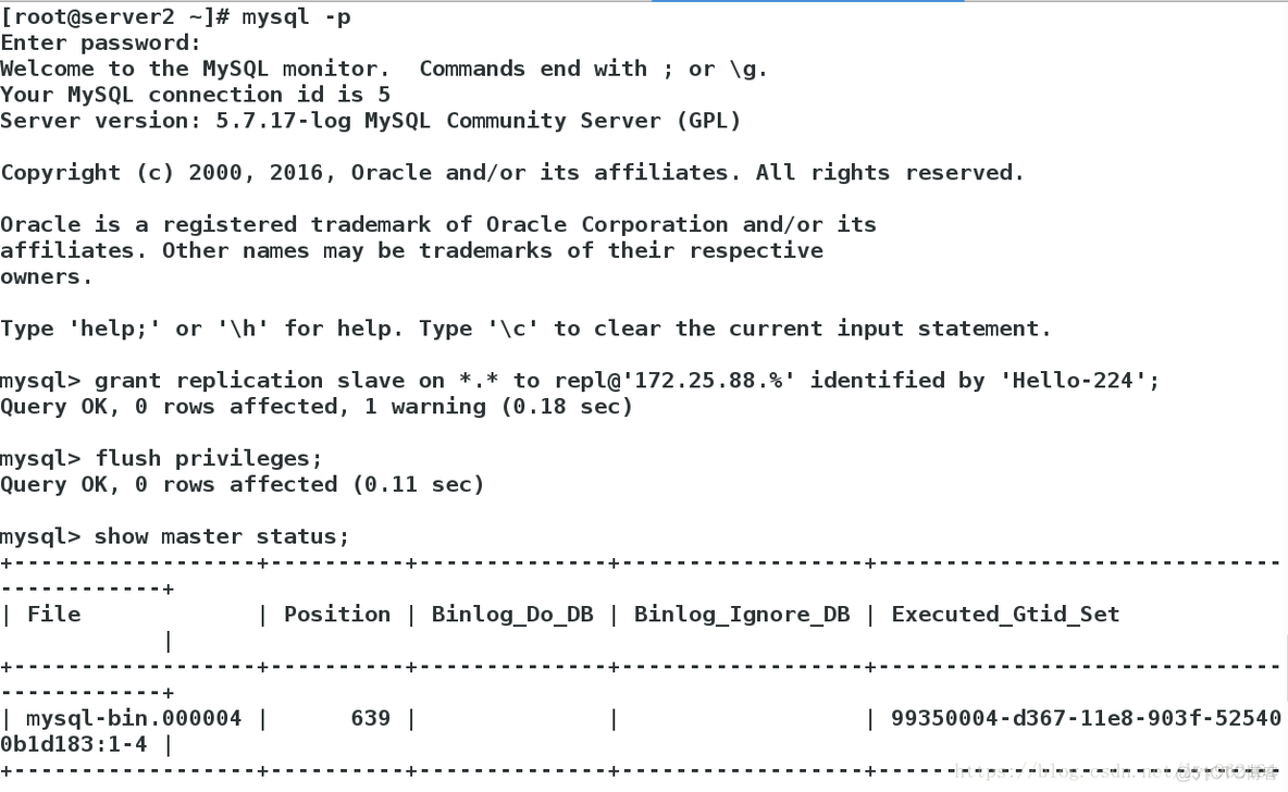 change mysql 主从复制 mysql实现主从复制_数据库_12